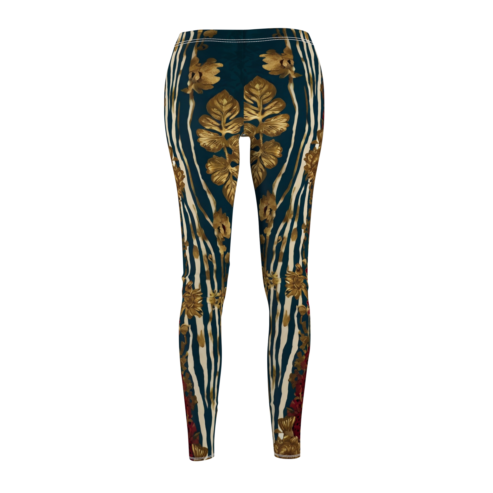 IM'Age  Teal Signature Leggings II - Image 2