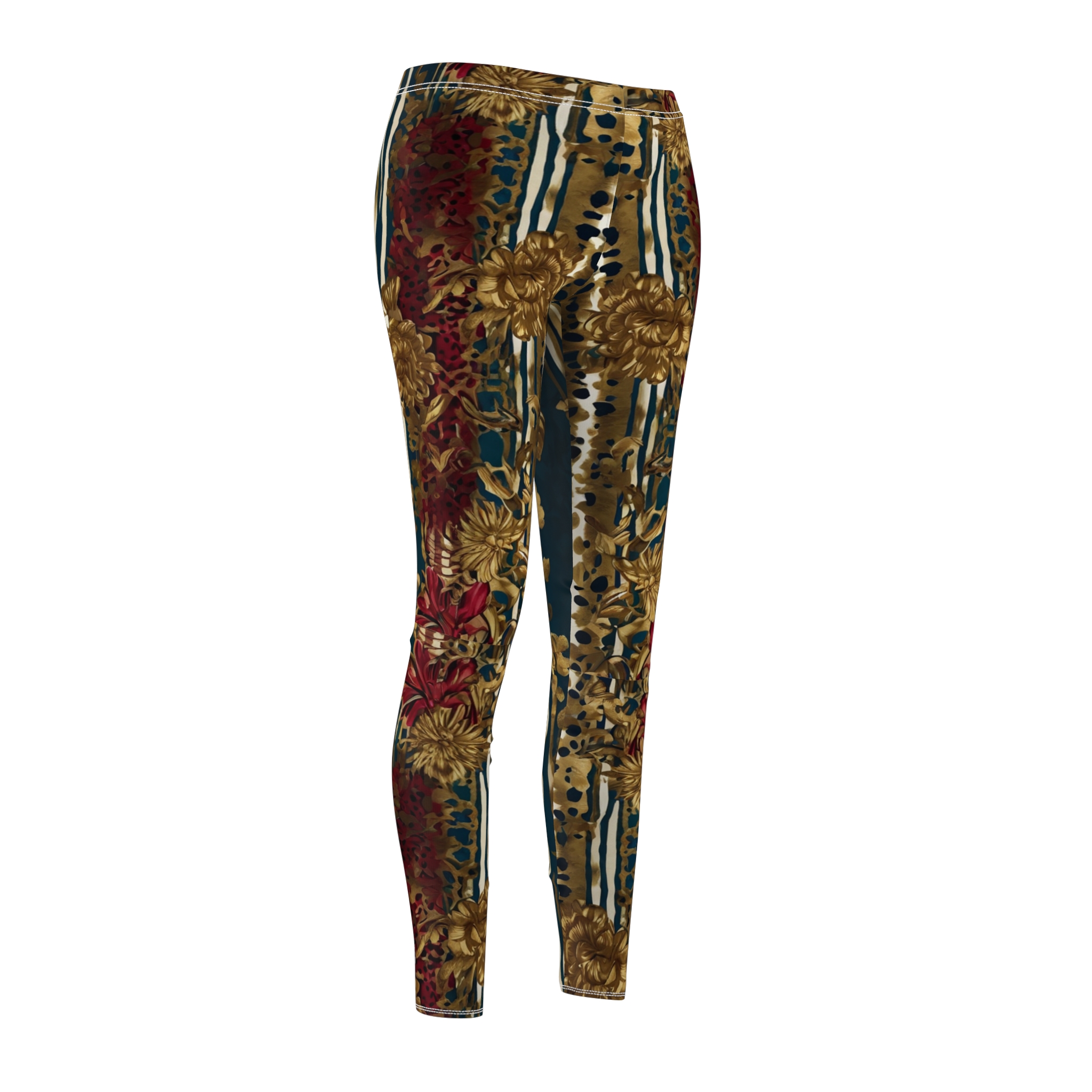 IM'Age  Teal Signature Leggings II - Image 3